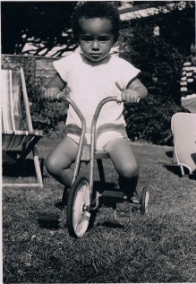 Our David on a trike